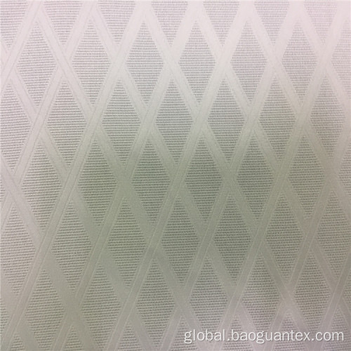 Jacquard 100% Polyester Mesh Fabric for Curtain